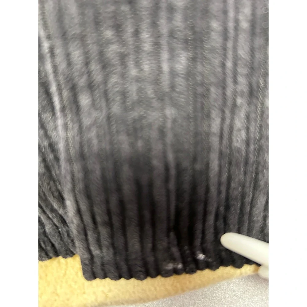 Love Tree Shirt Jacket Corduroy Polyester Gray Small Womens